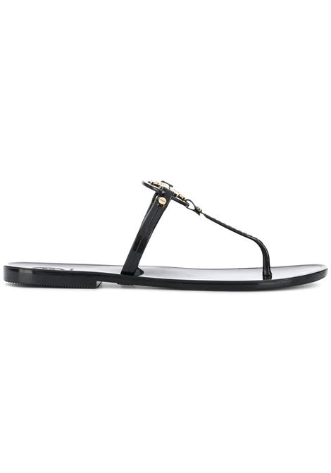 Mini Miller jelly slides in black - TORY BURCH - women